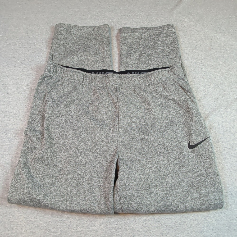 Nike Therma-FIT Mens XXL Grey Heather Training Pants Joggers 932253-063